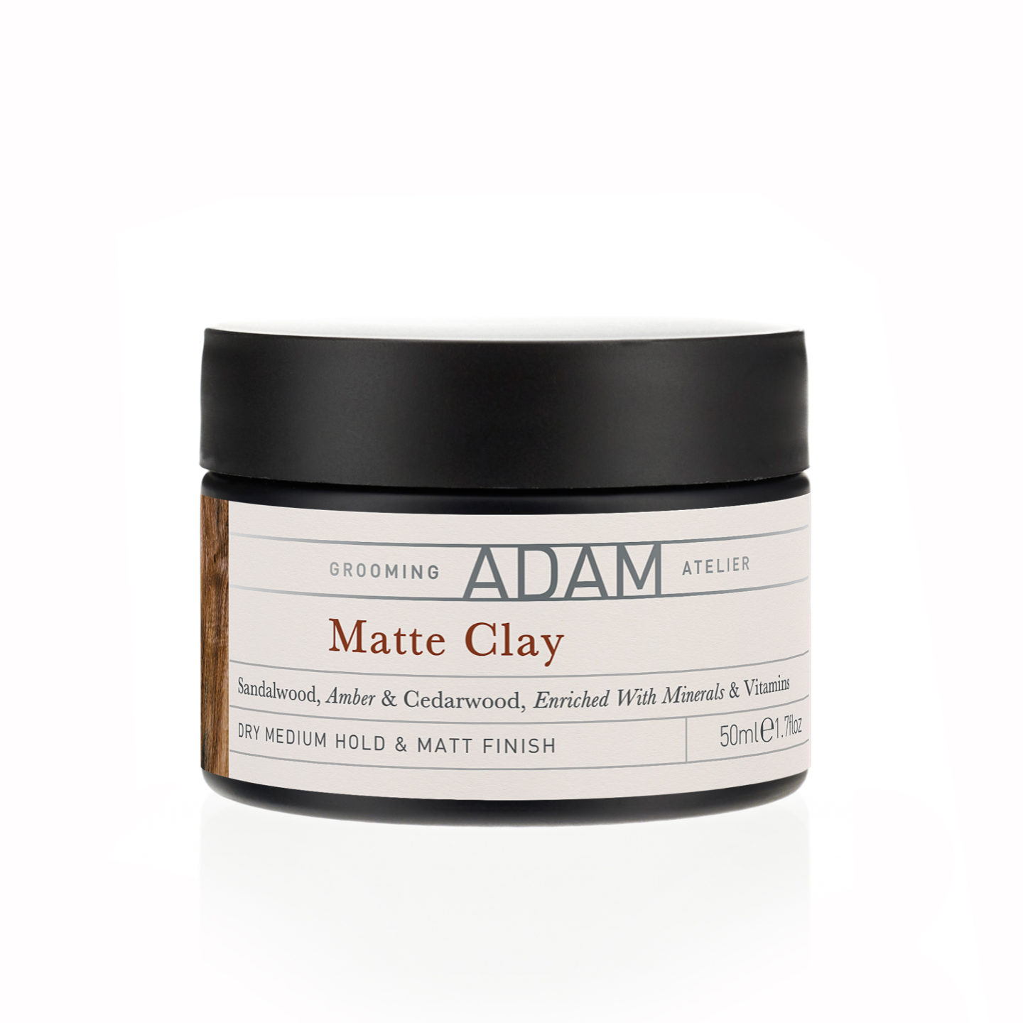 Matte Hair Clay for Men ADAM Grooming Atelier